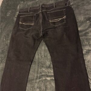 Ariat Men's Dark Gray Straight Jeans